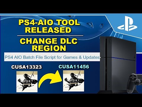 PS4 AIO Tool Released, Change Fpkg DLC Region