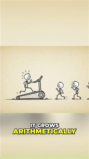 Linear Income vs. Exponential World: Don't Get Left Behind! #shorts