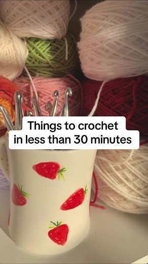 Quick Crochet Ideas: Easy Rose Flower Bouquet in 30 Minutes