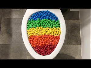 Will it Flush? - Rainbow M&M's