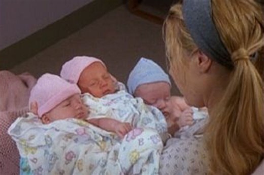 Friends triplets who played Phoebe's babies are unrecognisable 23 years on