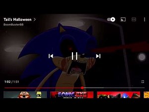 Tails Halloween Sonic.exe Scream.