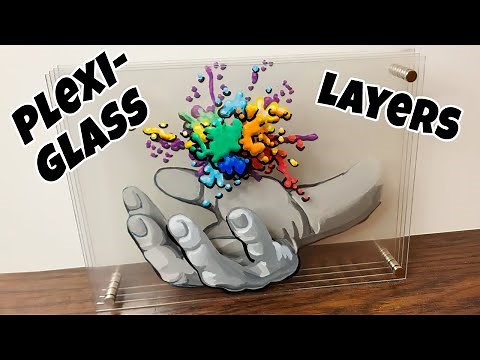 Layered Plexiglass Art!