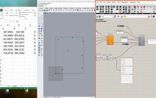 Grasshopper Excel Read Write with TT Toolbox Plugin