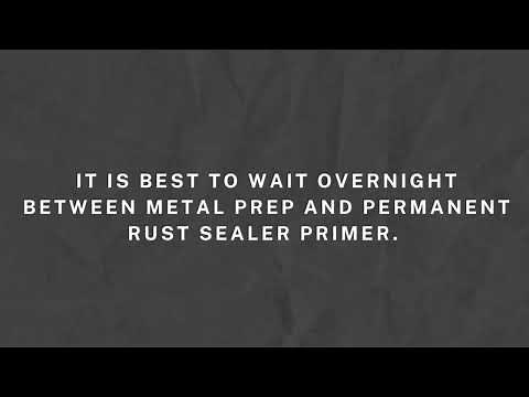 How To Treat A Rusted Box Frame Inside and Out With Mastercoat