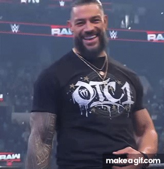 Roman reigns 2026 silly on Make a GIF