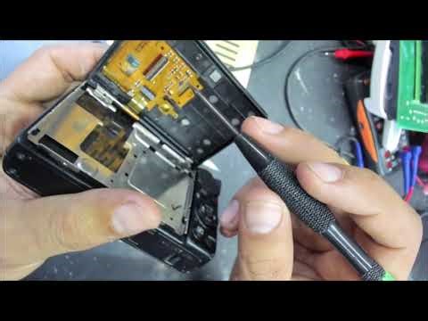 Canon Power Shot G7X camera no display after dropped