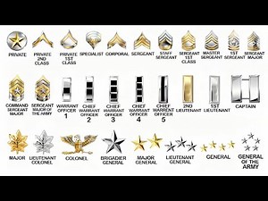 Every Rank In The U.S. Army EXPLAINED In 21 Minutes