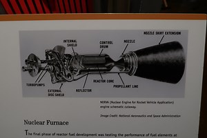 NERVA (Nuclear Engine for Rocket Vehicle Applications) Engine Schematic Cutaway