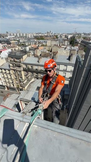 Working with two ropes #work #safety #rappel #ropes