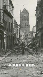 🎞 Aachen – Mai 1945 – privat gefilmt | Ein einzigartiger Blick in die Vergangenheit: Diese seltenen privaten Filmaufnahmen zeigen unsere Stadt unmittelbar nach dem Ende des Zweiten Weltkriegs. 📽️ Trümmer, Neubeginn, stille Straßen – ein bewegendes Zeitdokument aus dem Mai 1945. ➡️ Schau dir das ganze Reel an und erlebe Geschichte hautnah. #iloveoche #oche #aachen #ac #NieWiederIstJetzt #niewieder #WWII #MemorialDay | I love Oche