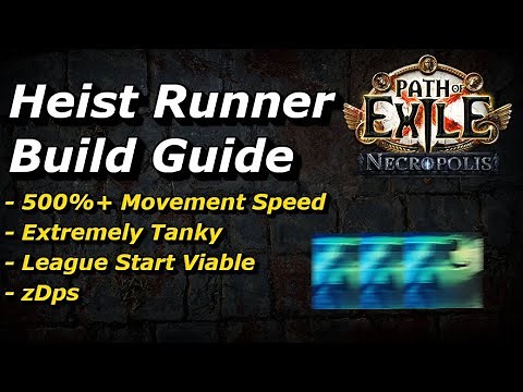 [PoE 3.25] The Fastest Heist Runner Build Guide For Settlers Of Kalguur League Start!