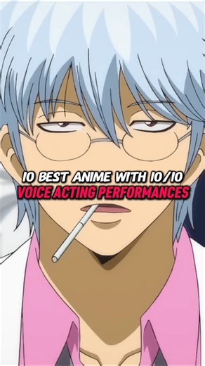 10 Best Anime with 10/10 Voice Acting Performances 😍 #anime