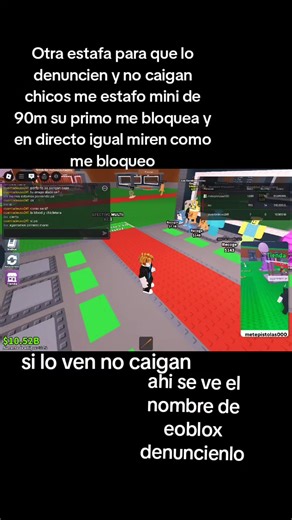 Cuidado con Estafas en Roblox: Denuncia Ahora