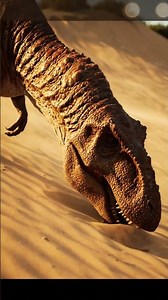 Qianzhousaurus at the Dune Edge — The Long-Snouted Hunter