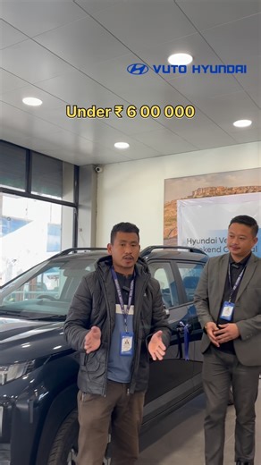 VUTO HYUNDAI KOHIMA on Instagram: "Looking to purchase a Hyundai car under ₹6 lakh? Your perfect opportunity is here! 🎉 This December, unlock exclusive year-end advantages with benefits of up to ₹1,00,000 + GST reduction* ❄️🚗 Limited-time offer with limited stock — kal ho na ho! Make the most of December delights with easier EMIs, smart upgrades, and fresh new beginnings. 📞 Call 60095-91200 or visit Vuto Hyundai for more details. Book your Hyundai today and drive into 2026 with unmatched savi