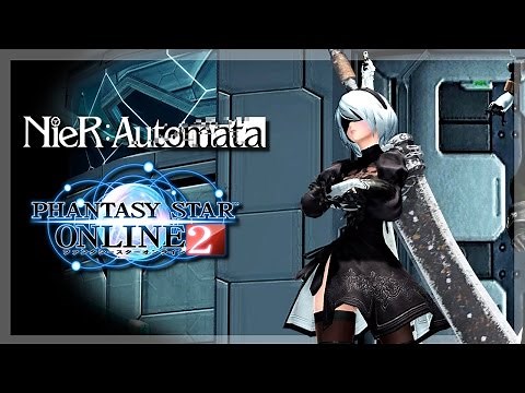 Phantasy Star Online 2 | NieR AC Scratches, RNG, Previewing Costumes & Accessories