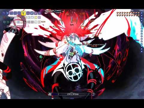 Terraria Calamity Wrath of the gods The Avatar Of Emptiness Full Fight