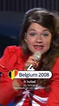 My Top 10 of 🇧🇪 Belgium in Eurovision
