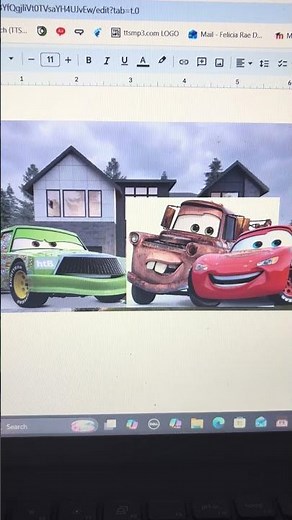 Chick hicks throws eggs at lightning McQueen and maters house grounded