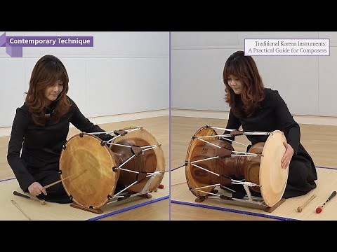 [Traditional Korean Instruments: A Practical Guide for Composers] #7 Janggu_part 2/2