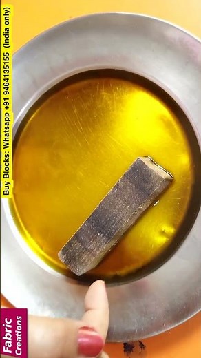 How to Make Wooden Blocks Ready for Block Printing at Home | Easy Fabric Painting #blockprinting