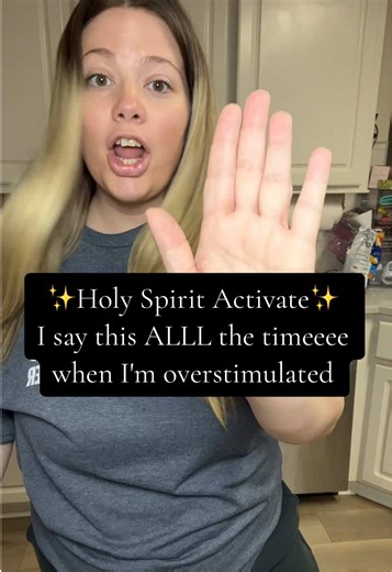 What I say when I am overwhelmed 🤣🤭#holyspirit #sahm #sahmlife #holyspiritactivate #funny