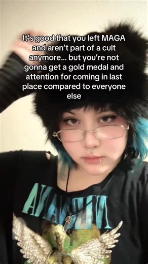 ChewiieCo ⋆｡🌀° on Instagram: "They want to be against “participation trophies” but at the same time wanna be awarded for the absolute bare minimum after figuring out that billionaires ARE actually killing ppl and babies… like bro we’ve been telling you that Also I’m back… sorta #chewiieco #trending #alternative #politics #political"