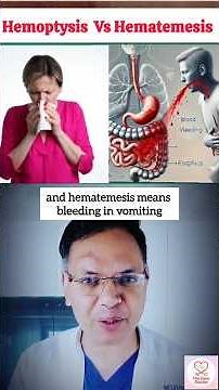 hemoptysis vs hematemesis #medicine #theeasydoctor #emergency #neet