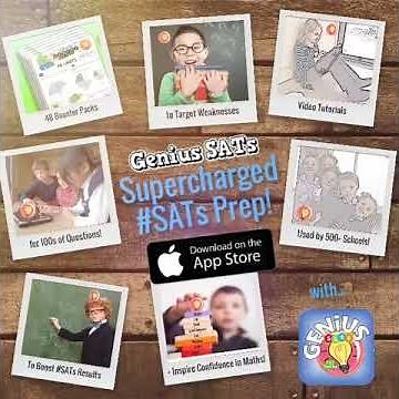 SATs preparation made easy with the "GENIUS SATS KS2 Maths" App used by schools all over the country