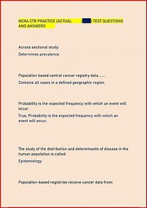 Ncra Ctr Practice Actual Test Questions And Answers video