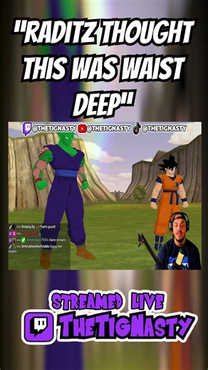 Raditz Waist Deep #dragonballz #bringbackbudokai