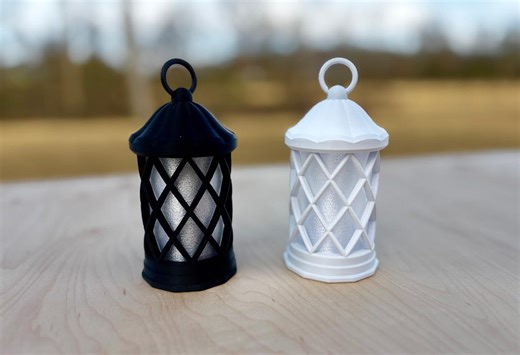 3D Printed Mini Tea Light Lantern - Etsy