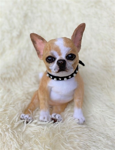 Realistischer Spielzeug Hund Chihuahua - Etsy.de