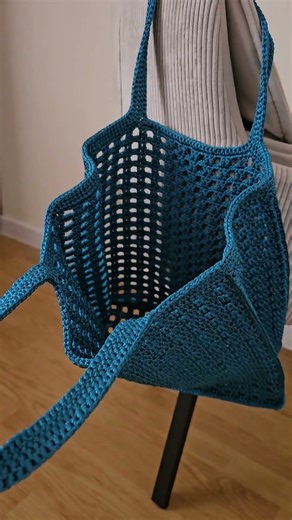 Сумка "MeshBag" по мк "Behet handmade".