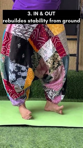 Different leg variations exercises