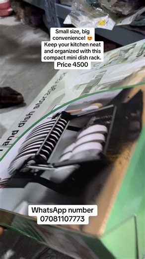 Compact Mini Dish Rack for Efficient Kitchen Organization