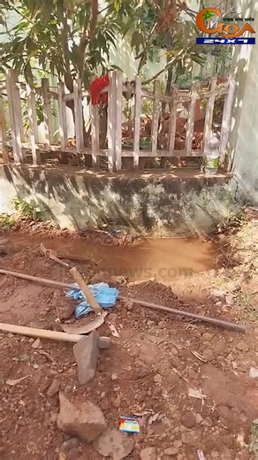 In Goa 24x7 on Instagram: "Water pipeline smashed, 1000's of litres of water goes to waste in Porvorim. #Goa #Goanews #WaterWaste"