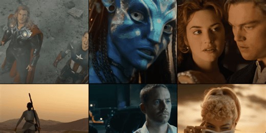 Descubre las 10 películas más exitosas en la historia de taquillas del cine