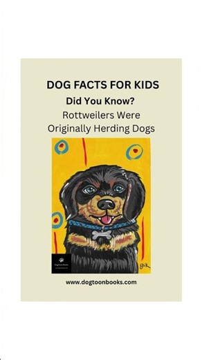 Meet Rex 🐶 The Brave Rottweiler | DogToon Character