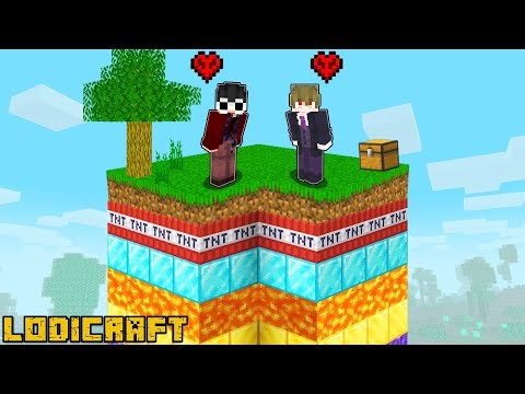 Can We Survive a RANDOM LAYER Skyblock in Minecraft