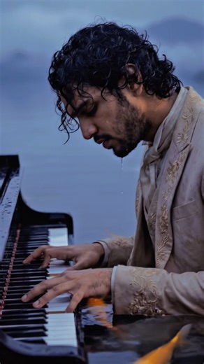 Moonlight piano player , Made by Nano Banan and Veo 3 ( Gemini ) #aivideo #piano #veo3