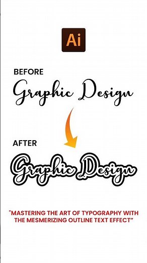 Create a Cool Outline Stroke Effect in Illustrator in Under a Minute