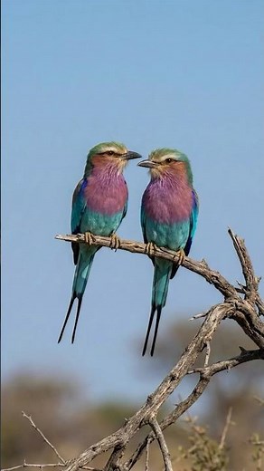 Lilac-breasted Roller | Africa’s Most Colorful Bird | Real Bird Sounds & Relaxing Music | Bird Atlas