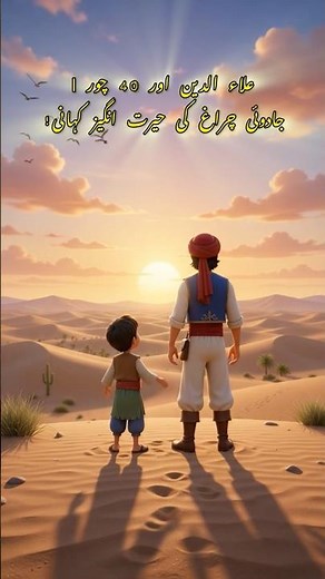 ✨ Aladdin and the 40 Thieves | The Amazing Story of the Magic Lamp! ✨ #aladdin #viral #fairytales