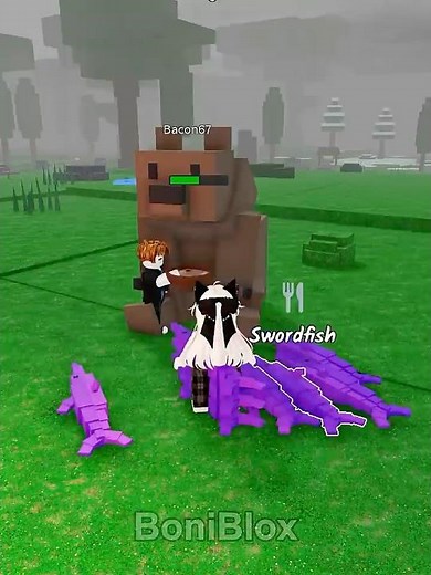bacon's little pet 🐻‍❄️🥺 99 nights in the forest #99nightsintheforest #99nights #roblox