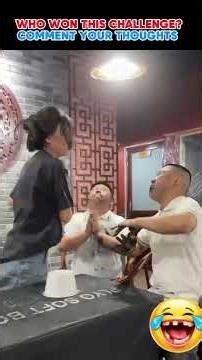 Who Won This Challenge? #funny #slapbattles #viralvideo #shorts