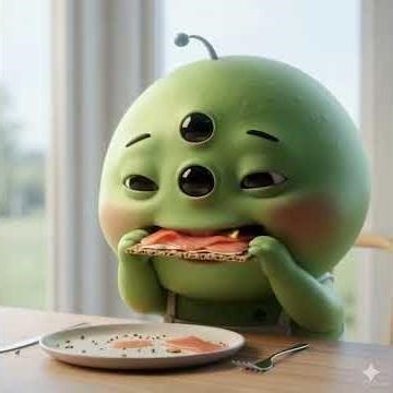 Alien eating #baby #memes #aivideo #alien