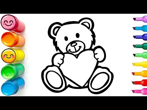 How to Draw a Cute Teddy Bear | Step by Step Drawing Tutorial