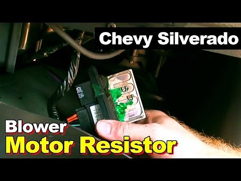 Chevrolet Silverado Blower Motor Speed Control Resistor